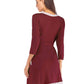 Full Size Tie Waist Surplice Neck Robe with Pockets