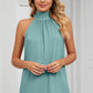 Tied Grecian Neck Tank