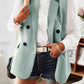 Double-Breasted Sleeveless Blazer