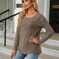 Full Size Round Neck Long Sleeve T-Shirt