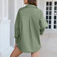 Full Size Dropped Shoulder Longline Shirt