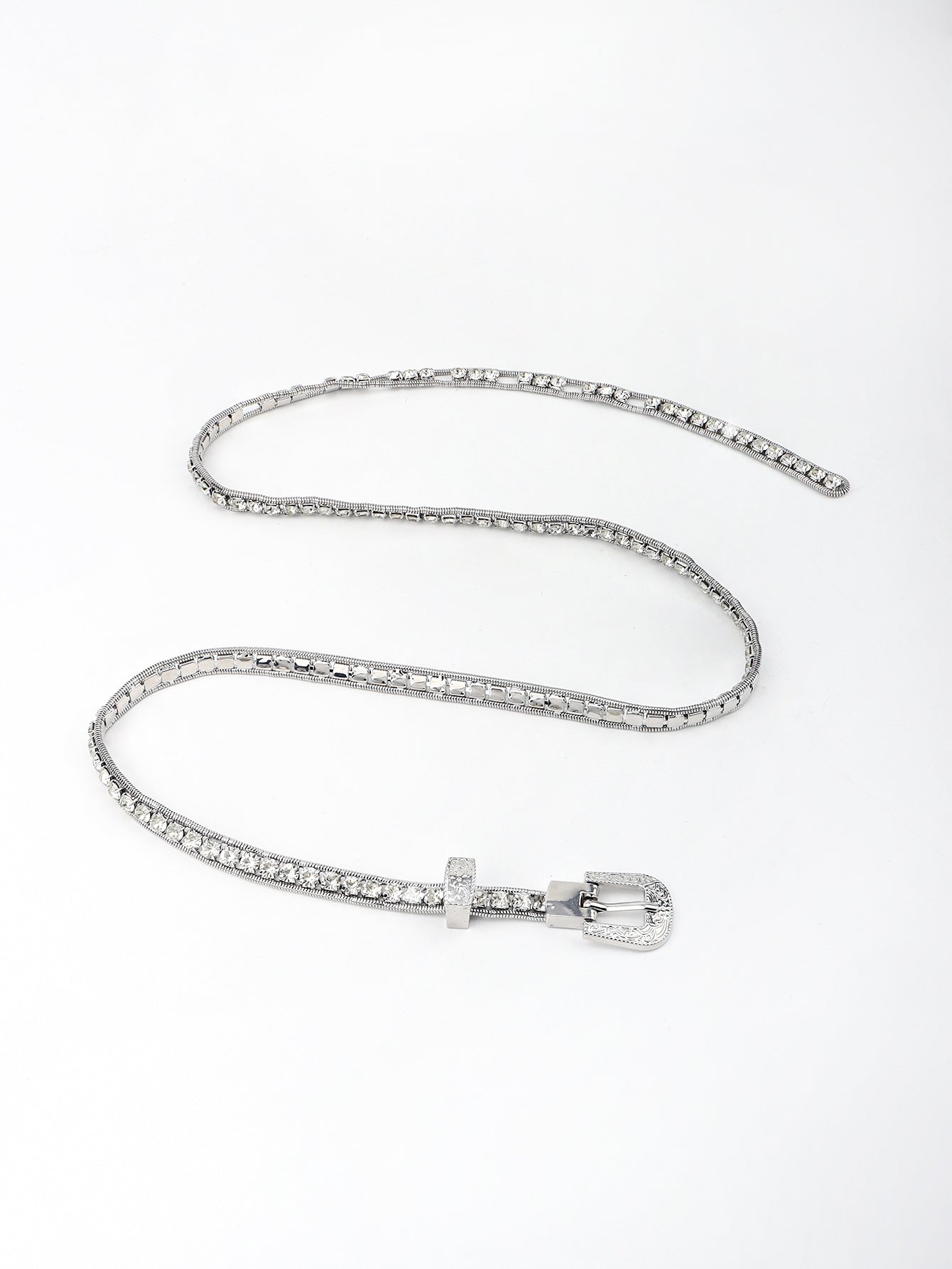 Jessica Anne Beauty Rhinestone Metal Belt