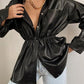 Snap Down Collared Jacket