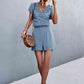 SavannahJayJumpers Lace Trim V-Neck Romper