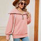 Full Size Half-Zip Collared Sweatshirt