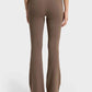Wide Waistband Bootcut Sport Pants