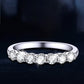 Can't Stop Your Shine Moissanite Platinum-Plated Ring