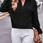 Pocketed Button Up Dropped Shoulder Shacket