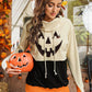 Long Sleeve Jack-O'-Lantern Graphic Sweatshirt