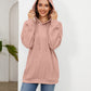 Full Size Raglan Sleeve Front Pocket Hoodie