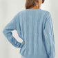Round Neck Long Sleeve Sweater