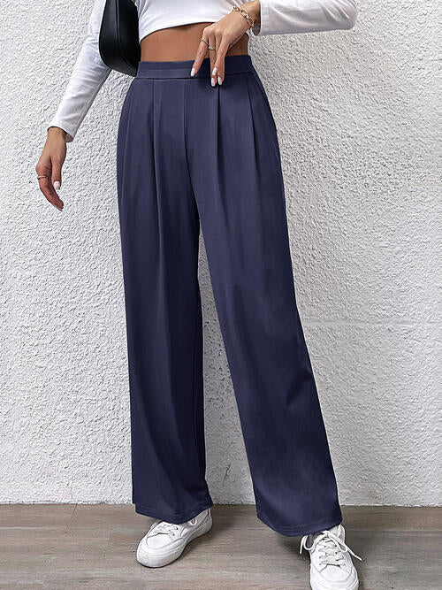 SoCozy Opaque High Waist Straight Pants