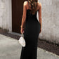Spaghetti Strap Bodyline Maxi Dress