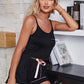 Women's Contrast Cami and Shorts Lounge Set