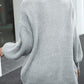 Drop Shoulder Balloon Sleeve Cardigan