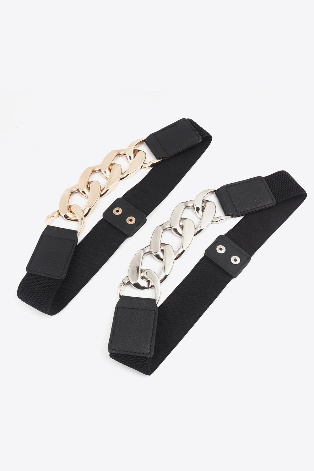 Women's Chain Detail Elastic Belt