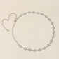Rhinestone Decor Zinc Alloy Belt