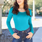 Basic Bae Full Size Round Neck Long Sleeve Bodysuit