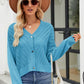 SavannahTree V-Neck Button Down Cardigan