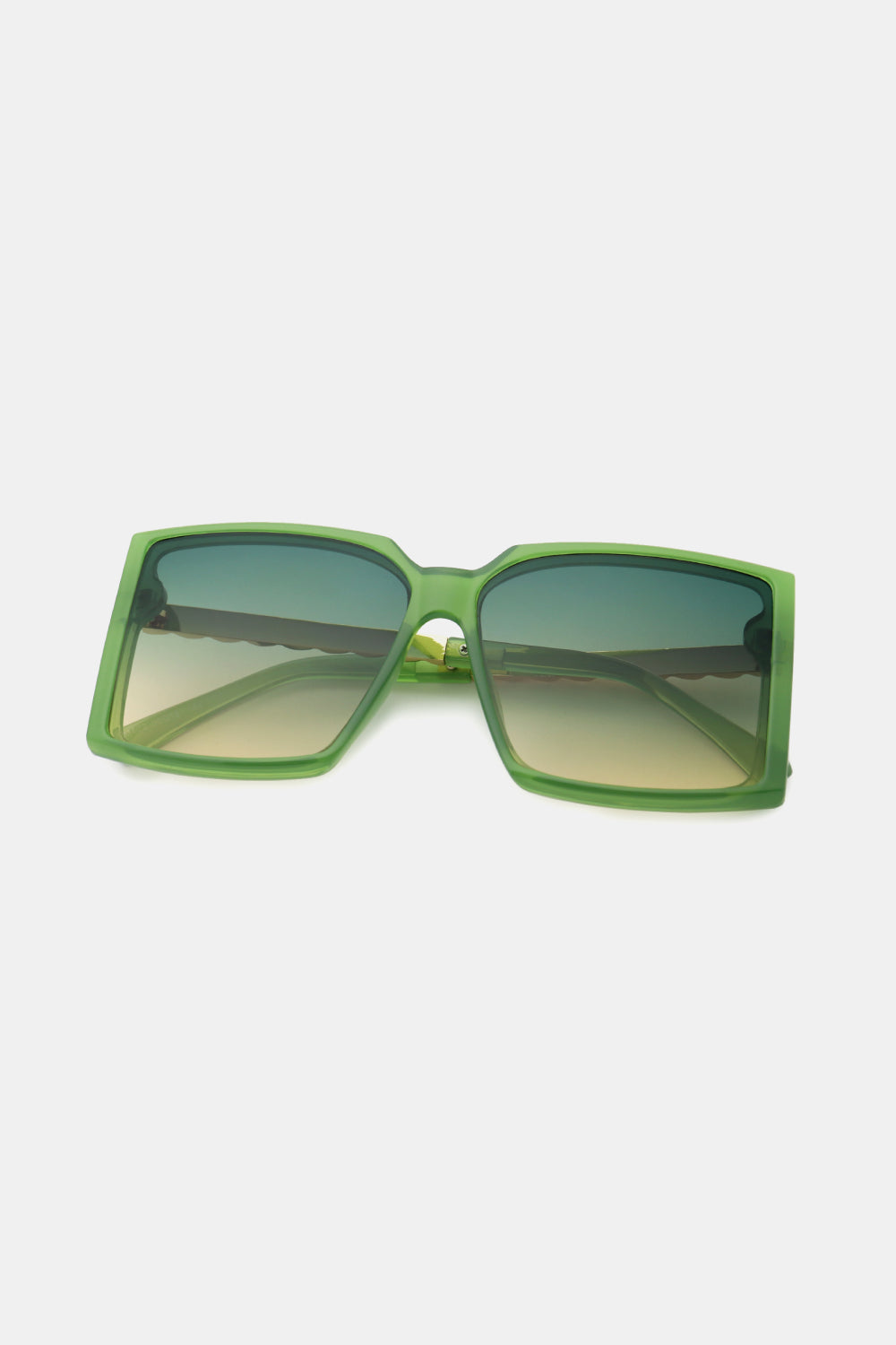 HANNAH MEA Polycarbonate Frame Square Sunglasses