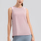 Round Neck Wide strap Active Tank