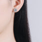 Women's Let Me Love You 1 Carat Moissanite Stud Earrings