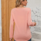 Full Size Square Neck Long Sleeve T-Shirt