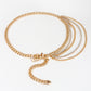 Jessica Anne Beauty Rhinestone Decor Metal Chain Belt