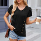 V-Neck Short Sleeve T-Shirt