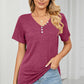 V-Neck Short Sleeve T-Shirt