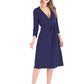 Full Size Plunge Tie Front Night Dress