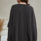Sophia & Grace Open Front Dolman Sleeve Cardigan