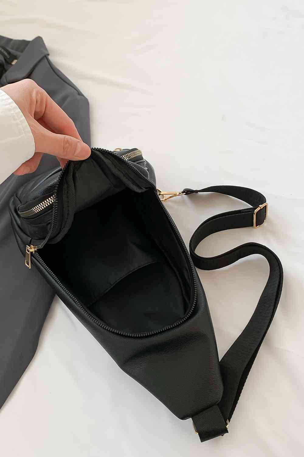 YesteryearPassionate PU Leather Sling Bag