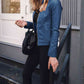 Mock Neck Zip Up Jacket
