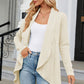 LakenLea Full Size Open Front Long Sleeve Cardigan