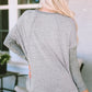 Round Neck Dropped Shoulder T-Shirt