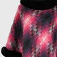 Kenya One Size Faux Fur Trim Poncho