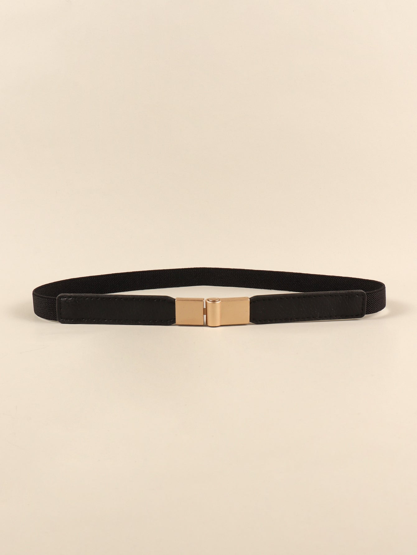 Women's PU Elastic Skinny Belt