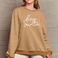 Simply Love Full Size Christmas HEY SANTA Graphic Sweatshirt