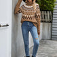Turtleneck Ribbed Trim Sweater
