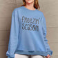 Simply Love SEASONAL Full Size FREEZIN' SEASON Graphic Sweatshirt