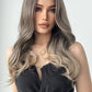 13*1" Women's Full-Machine Wigs Synthetic Long Straight 24"