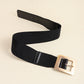 Alloy Buckle PU Leather Belt