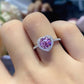 Women's Lifelong Journey 1 Carat Moissanite Heart Ring