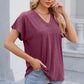 V-Neck Short Sleeve T-Shirt