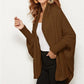 Open Front Batwing Sleeve Cardigan
