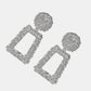 Geometrical Shape Zinc Alloy Dangle Earrings
