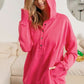 BiBi Half Snap Thumbhole Long Sleeve Hoodie - Brand BiBi