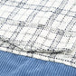 S&T Black Plaid Color Block Curved Hem Shirt Jacket