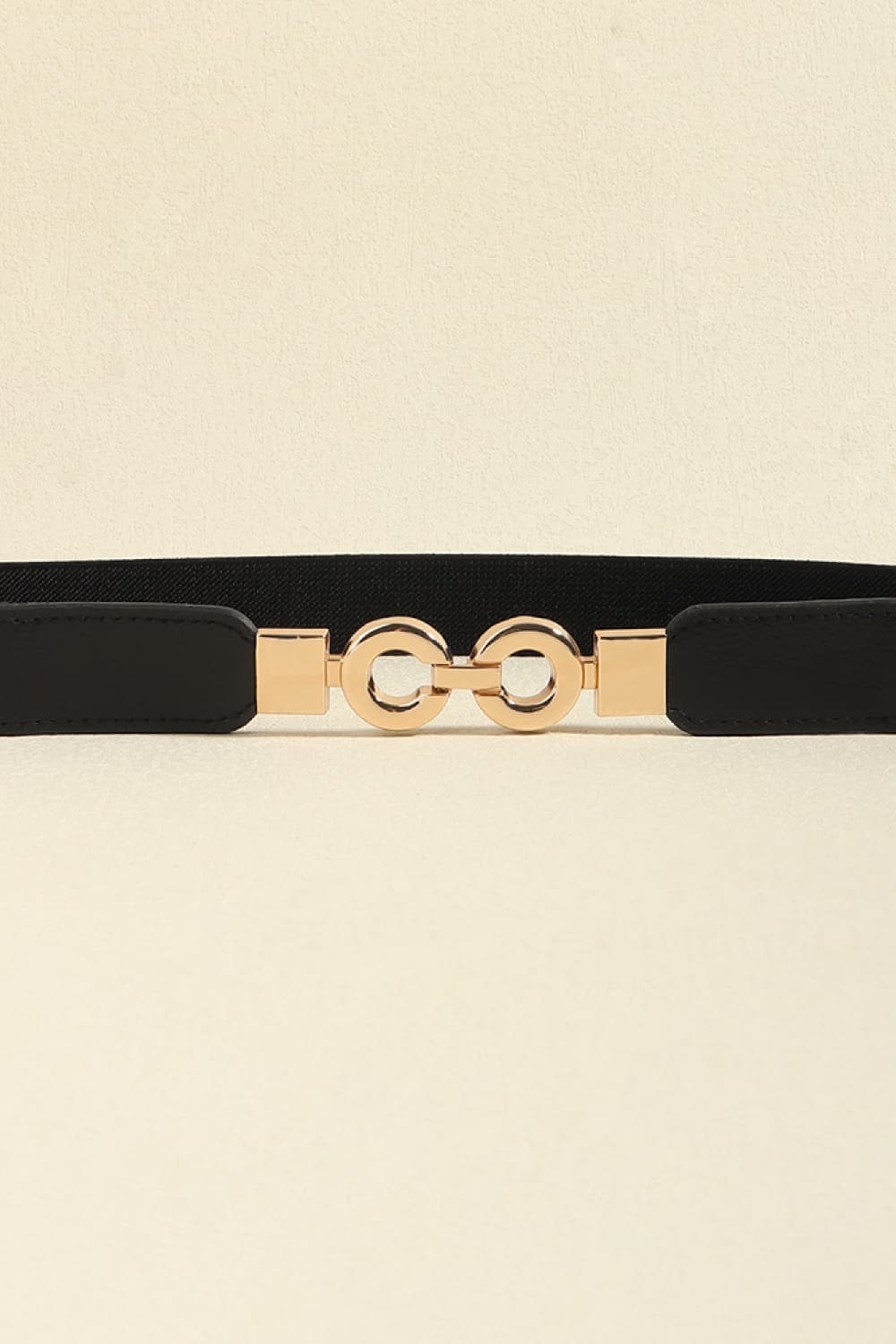 Black, Caramel, or White One Size PU Leather Belt